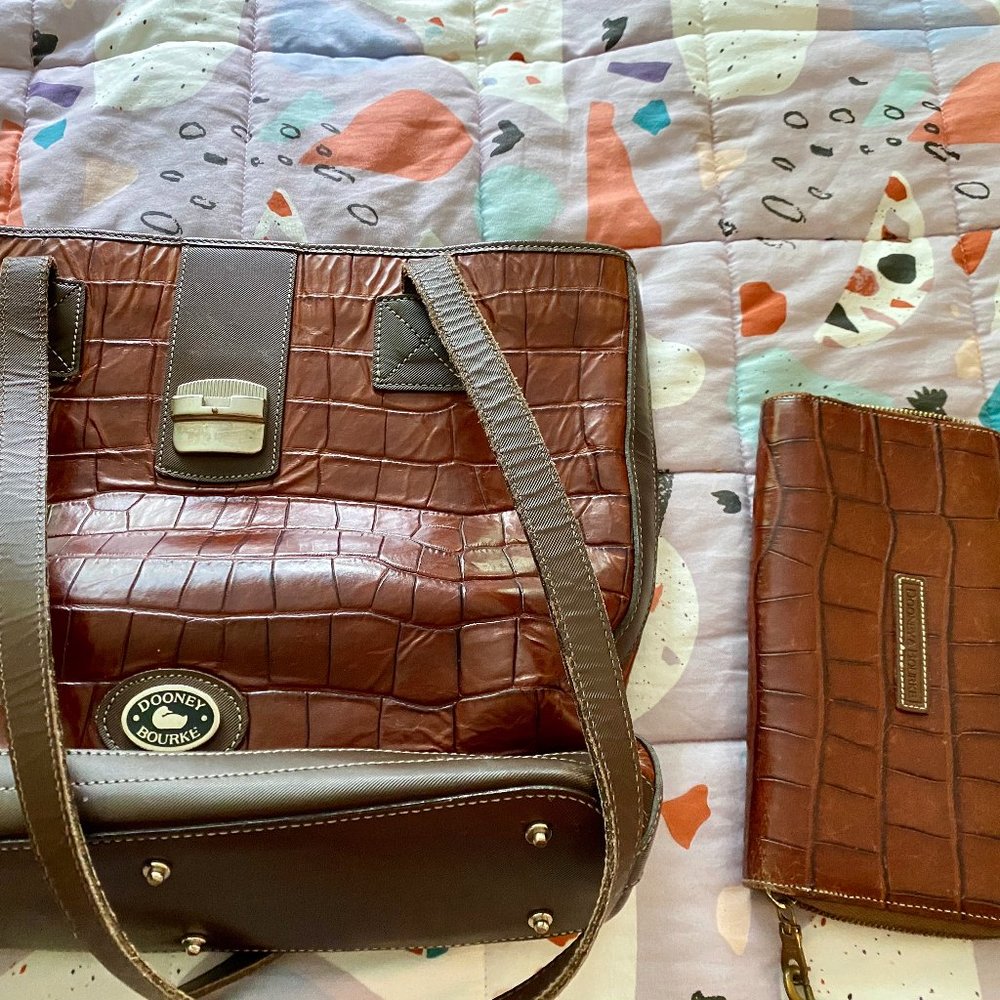 Dooney & Bourke Leather Bag and Wallet